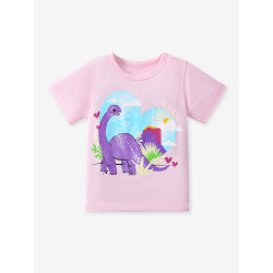Set 3 Áo Cotton Bé Gái Little Maven – Họa Tiết Dễ Thương, Thoáng Mát Mùa Hè