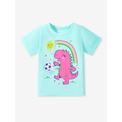 Set 3 Áo Cotton Bé Gái Little Maven – Họa Tiết Dễ Thương, Thoáng Mát Mùa Hè