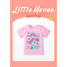 Set 3 Áo Cotton Bé Gái Little Maven – Họa Tiết Dễ Thương, Thoáng Mát Mùa Hè