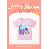 Set 3 Áo Cotton Bé Gái Little Maven – Họa Tiết Dễ Thương, Thoáng Mát Mùa Hè