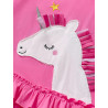 🎀 Váy Hồng Bé Gái Họa Tiết Pony – Little Maven