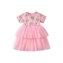 🎀 Váy Bé Gái Little Maven – Cotton Tăm & Voan Cao Cấp