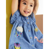 🌈 Váy Jean Giấy Bé Gái – Hãng Little Maven