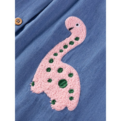 🌈 Váy Jean Giấy Bé Gái – Hãng Little Maven