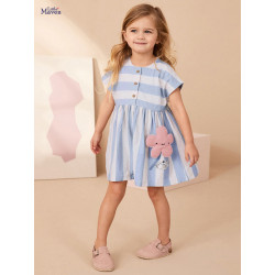 Váy Bé Gái Little Maven - Dịu Dàng Như Cầu Vồng Sau Mưa