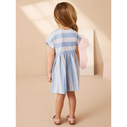 Váy Bé Gái Little Maven - Dịu Dàng Như Cầu Vồng Sau Mưa