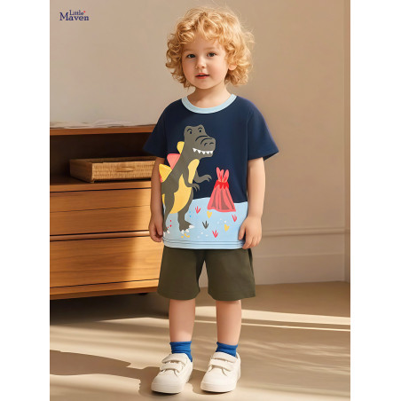 set bộ khủng long 3D bé trai_Little Maven