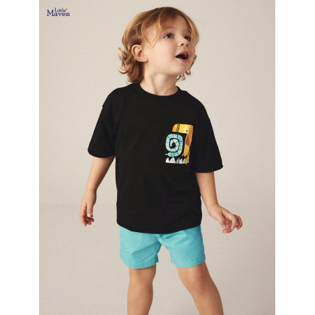 set bộ bé trai cotton_Little Maven