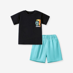 set bộ bé trai cotton_Little Maven