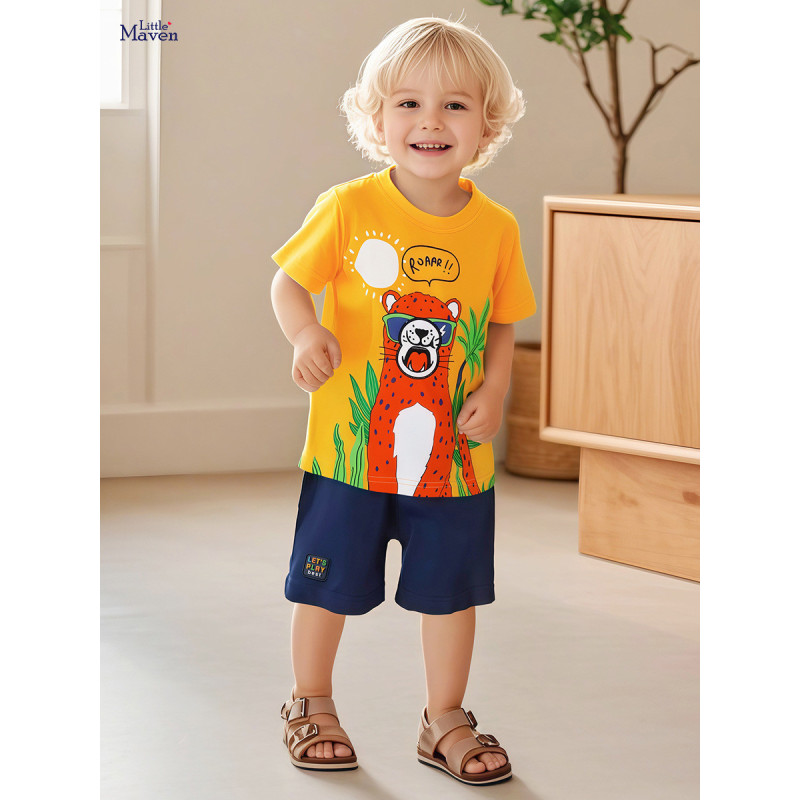 Set Quần Áo Bé Trai Little Maven Set Quần Áo Bé Trai Little Maven