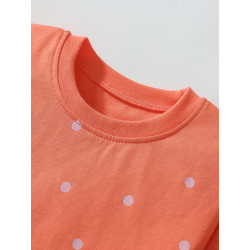 váy cotton chấm bi bé gái_Little Maven