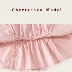 Váy Bé Gái Cherrycoco Màu Hồng Pastel