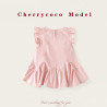 Váy Bé Gái Cherrycoco Màu Hồng Pastel
