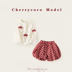 Cherycoco - Bộ Nấm Đỏ Bé Gái Đáng Yêu